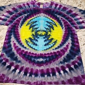 Homemade tie-dye t-shirts